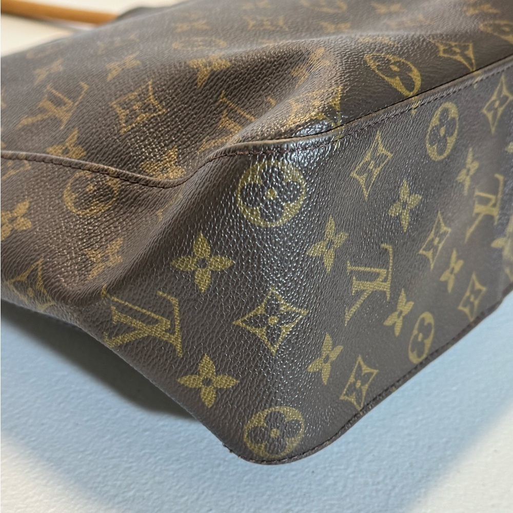 Louis Vuitton Brown Monogram Looping Shoulder Bag - Picture 9 of 15